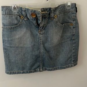 XS Jean mini skirt